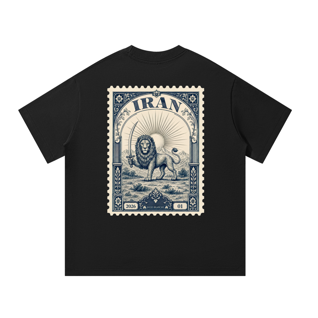 Iran Heritage Oversized Cotton T-Shirt