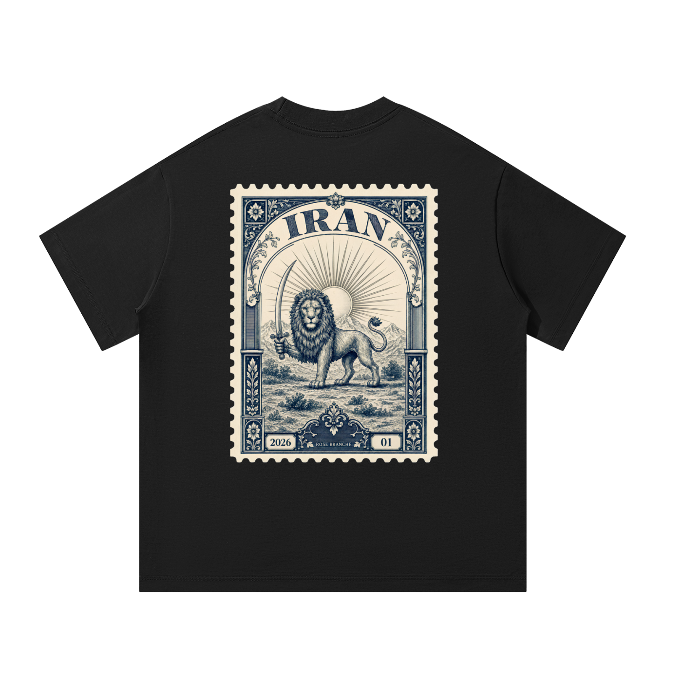 Iran Heritage Oversized Cotton T-Shirt