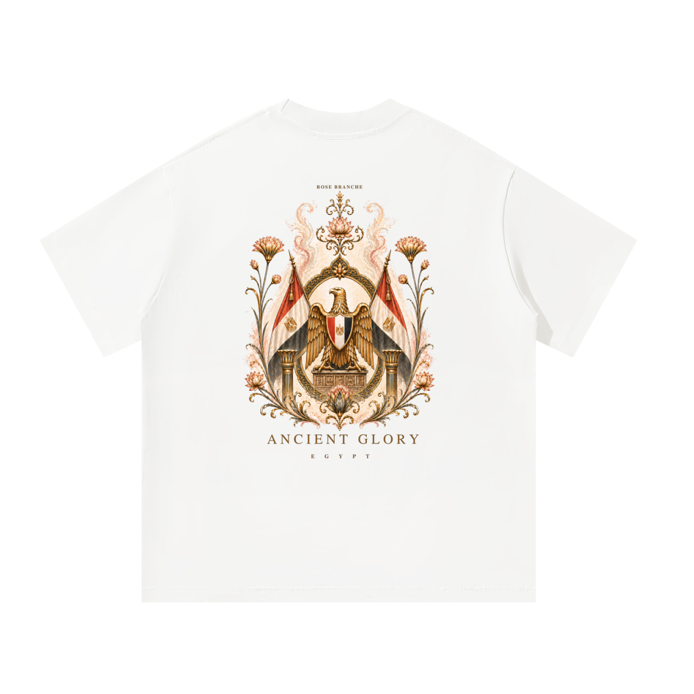 Ancient Glory Egypt Oversized Heavyweight T-Shirt – Black