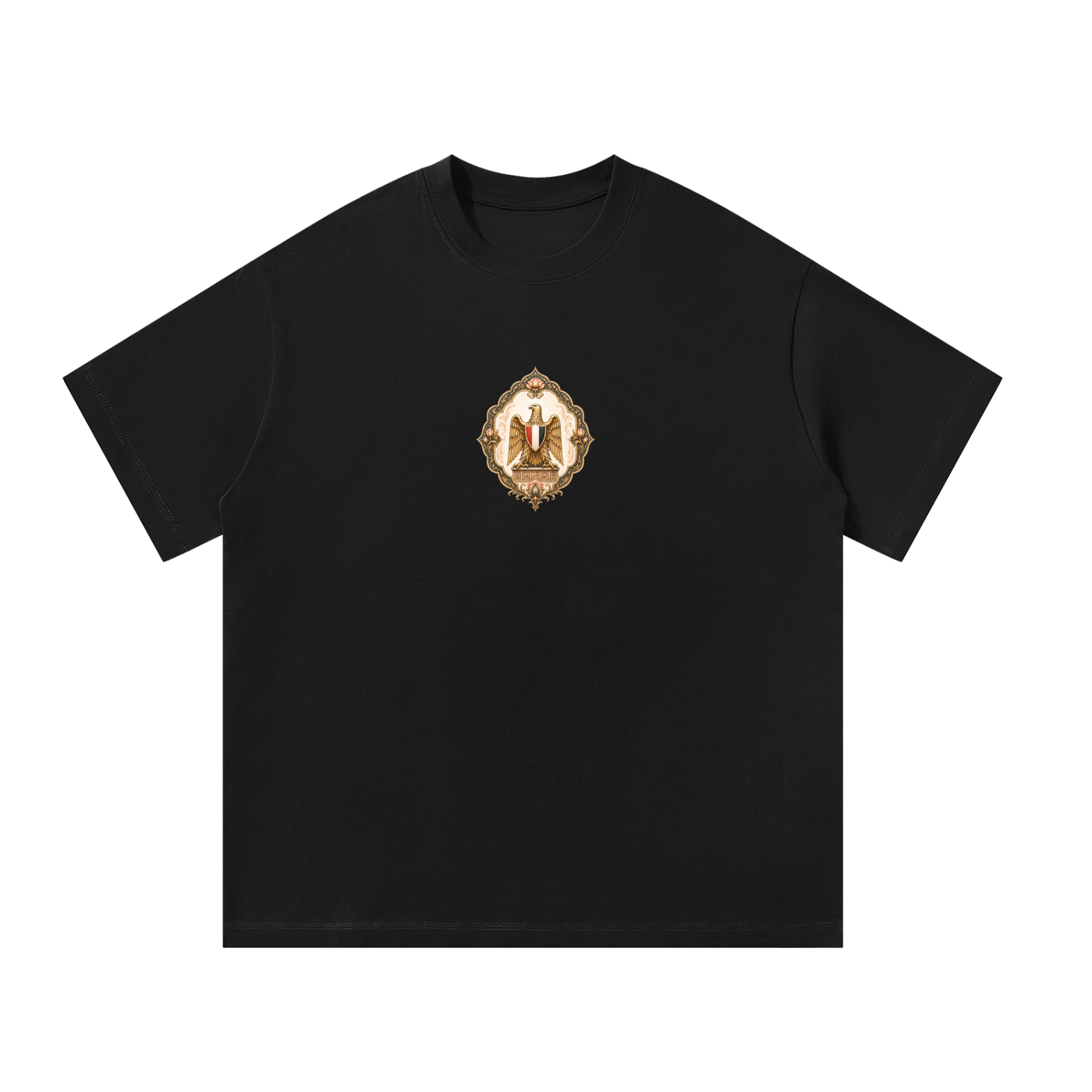 Ancient Glory Egypt Oversized Heavyweight T-Shirt – Black
