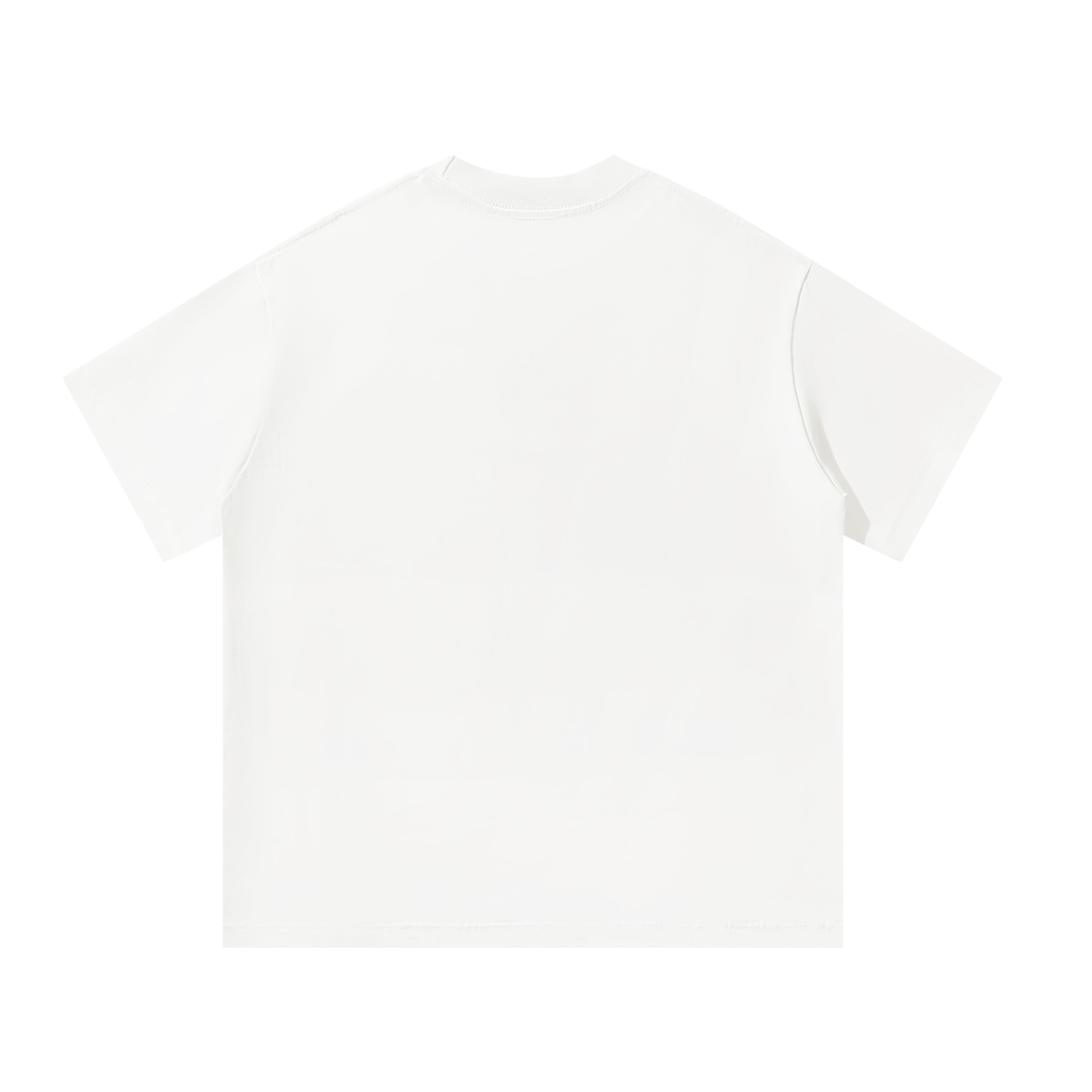 Türkiye Flag Graphic Oversized T-Shirt – White